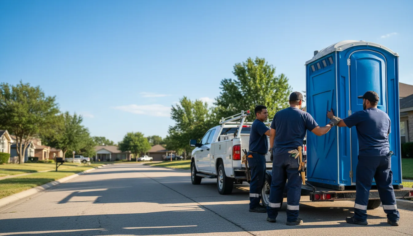 Portable Toilet Rental in Glandorf, OH near me